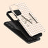 Custom Gingham Name & Initials Galaxy Case
